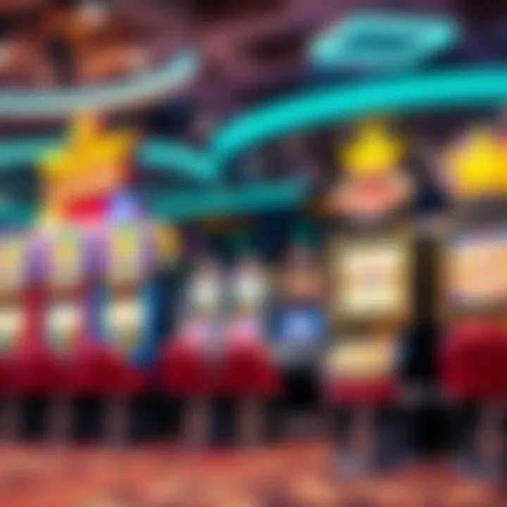 Australian-themed online live pokies game with iconic symbols and bright graphics
