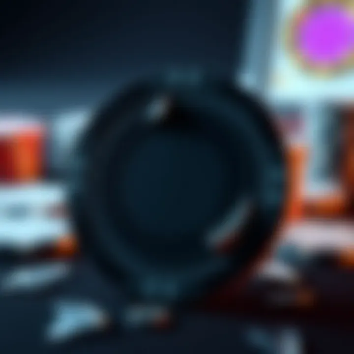 Symbolic depiction of a shattered poker chip representing gambling addiction