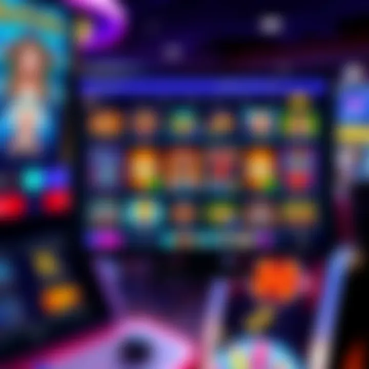 User interface showing a variety of online pokies games available on an Australian gaming website