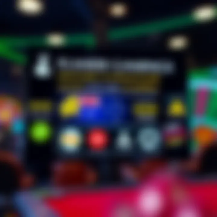Visual representation of Australian online gaming regulations with symbols of compliance and responsible play