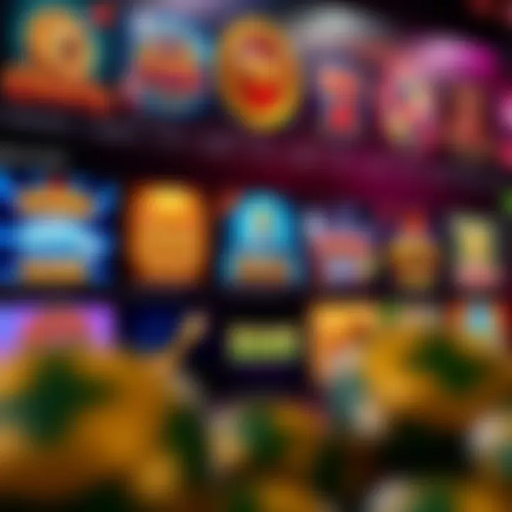 Interface showcasing a variety of casino games available for real money play at Hellspin Casino