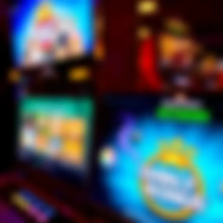 Digital interface showing various casino promotions and codes available for players