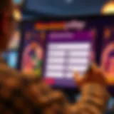 User filling out registration form on Rocketplay platform with clear fields and instructions