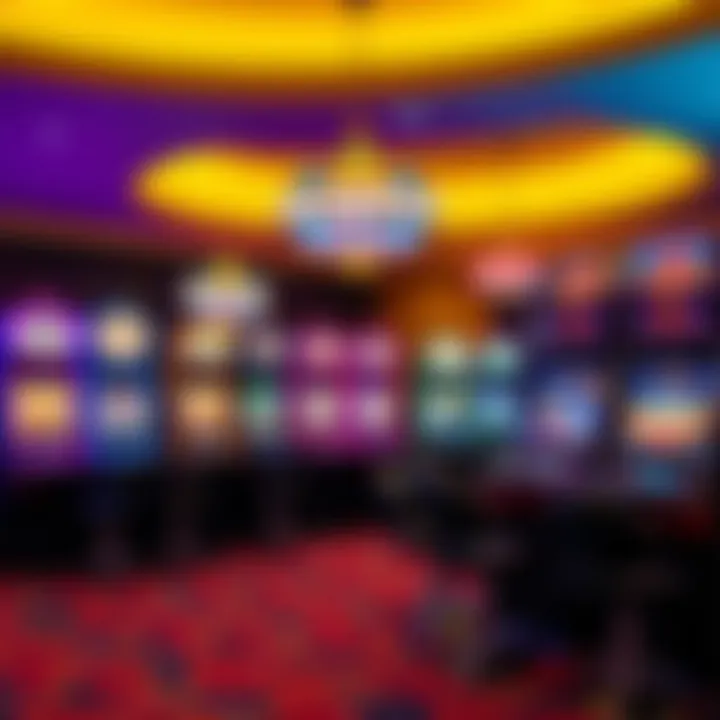 Jackpot Jill VIP Casino game selection showing colorful slot machines and table games