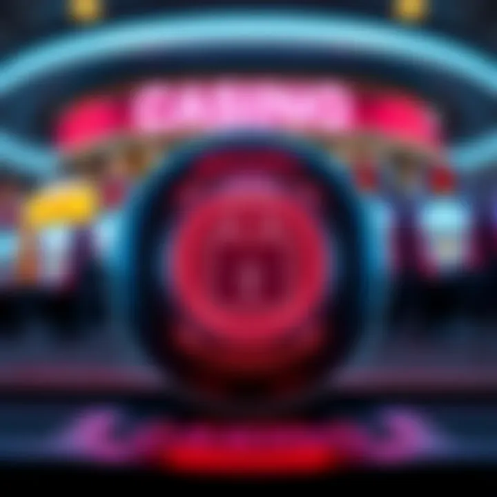 Secure online casino platform with digital lock symbolizing safety and player protection