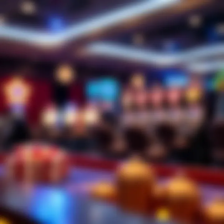 Visual representation of online casino terms and conditions with highlighted key points