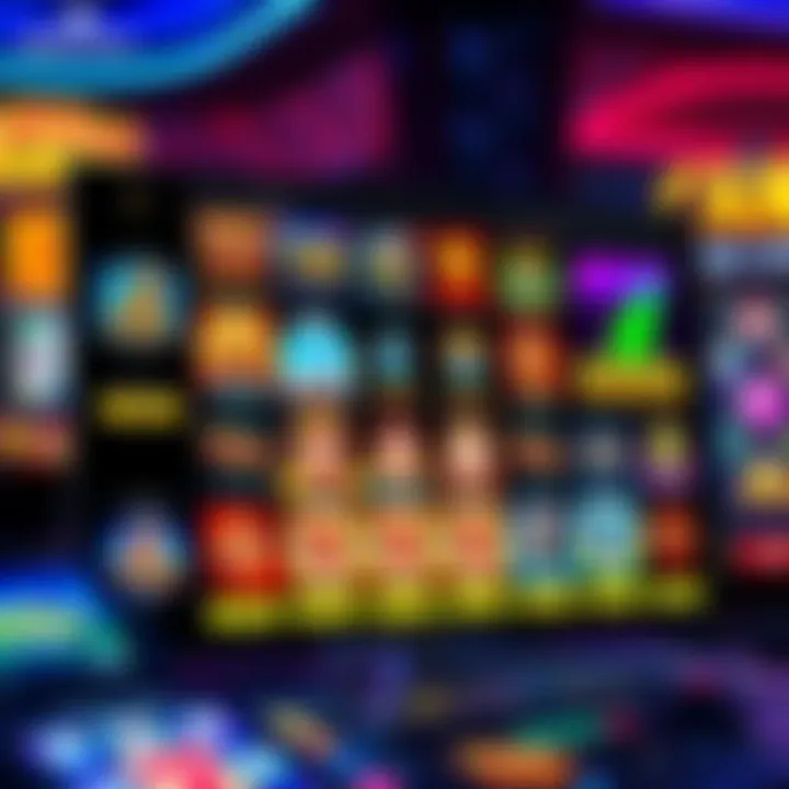 Colorful online casino interface showcasing a variety of pokies and table games available on PlayAmo Australia