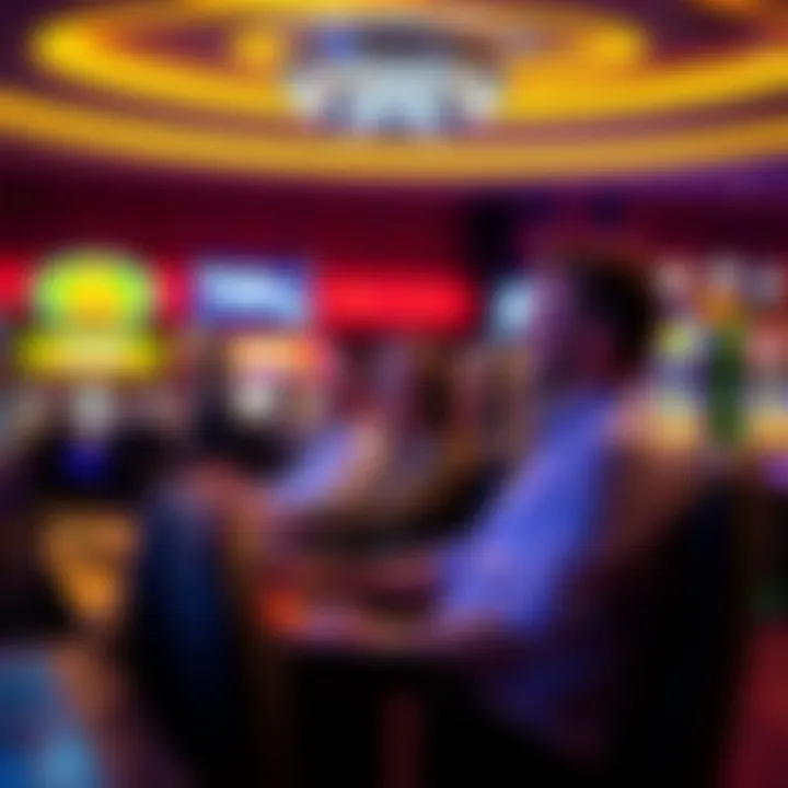 Visual depiction of Australian players enjoying online casino games with secure and safe gaming environment icons