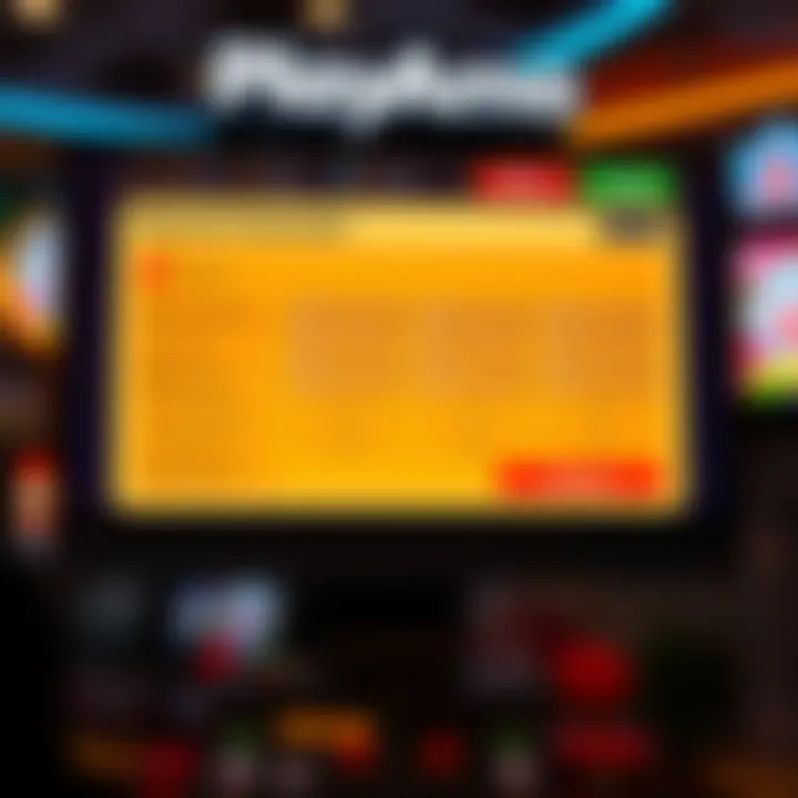 User-friendly PlayAmo casino account setup and payment options screen designed for smooth Australian player experience