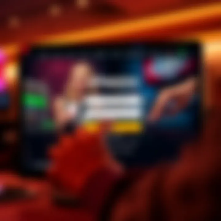 User entering login credentials on Playamo Casino website interface