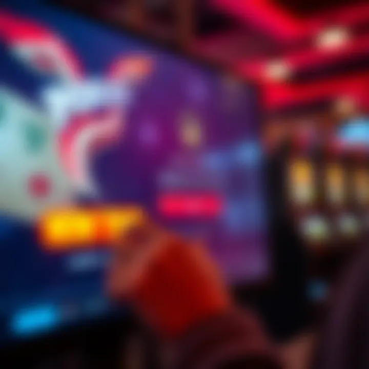 User entering secure credentials on an online gaming platform login screen