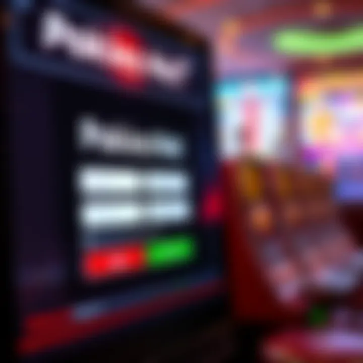 Secure login interface of the Pokies Net platform with user credentials input fields