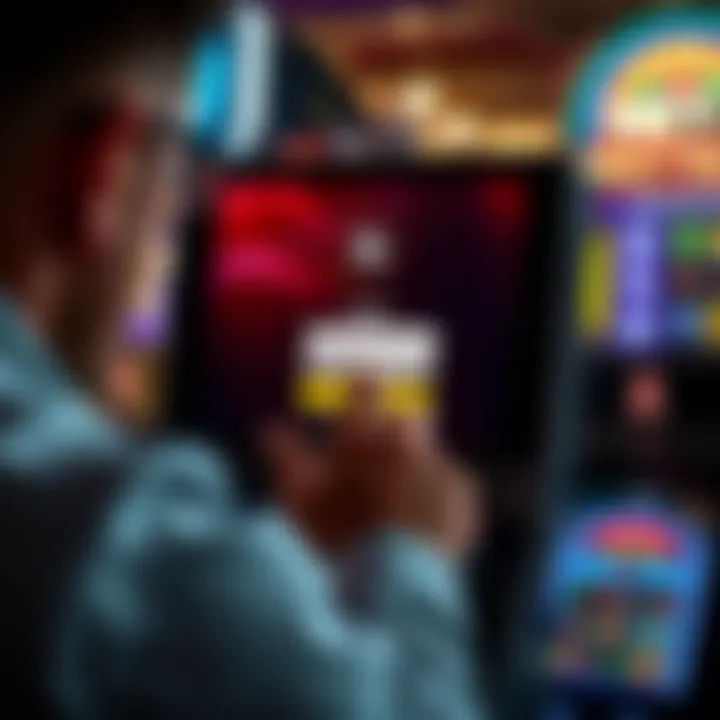 User entering login credentials on The Pokies Net 76 platform interface