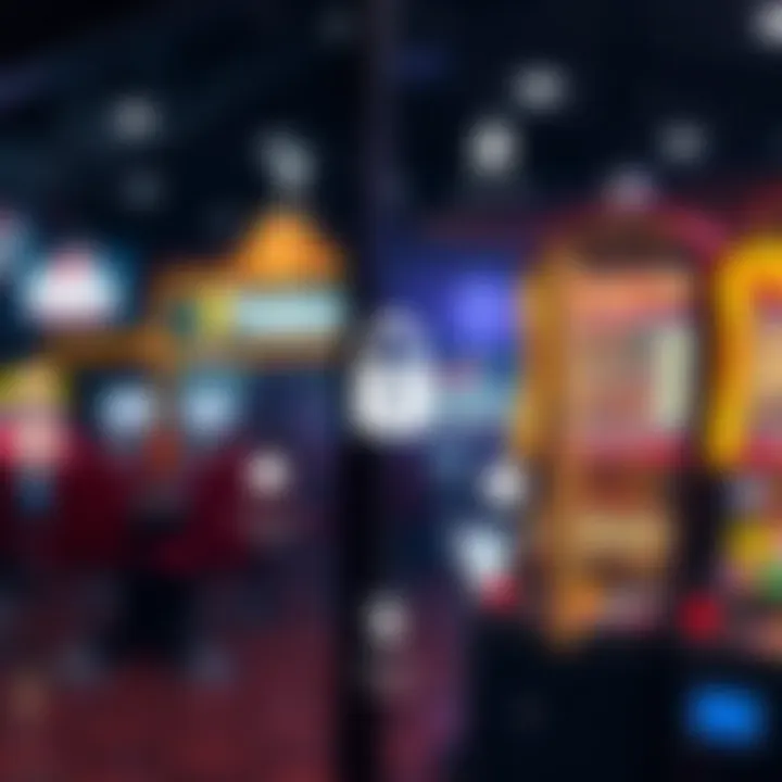 Illustration of features and security icons representing gameplay and data protection