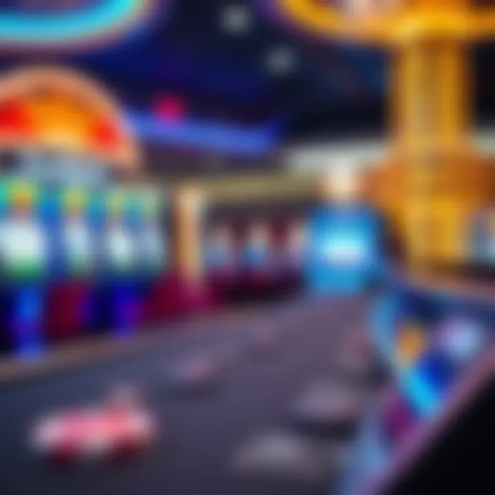 Illustration of responsible online gambling with Australian legal icons