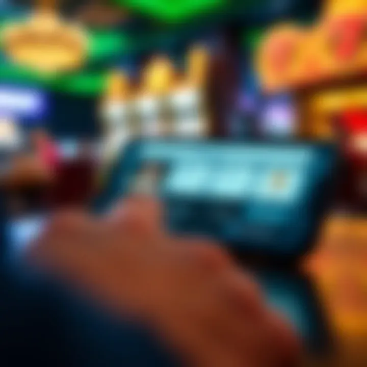 Online casino payment options suited for Australian players shown on smartphone