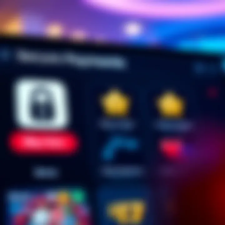Graphic showing secure payment options and bonus icons for online casino app