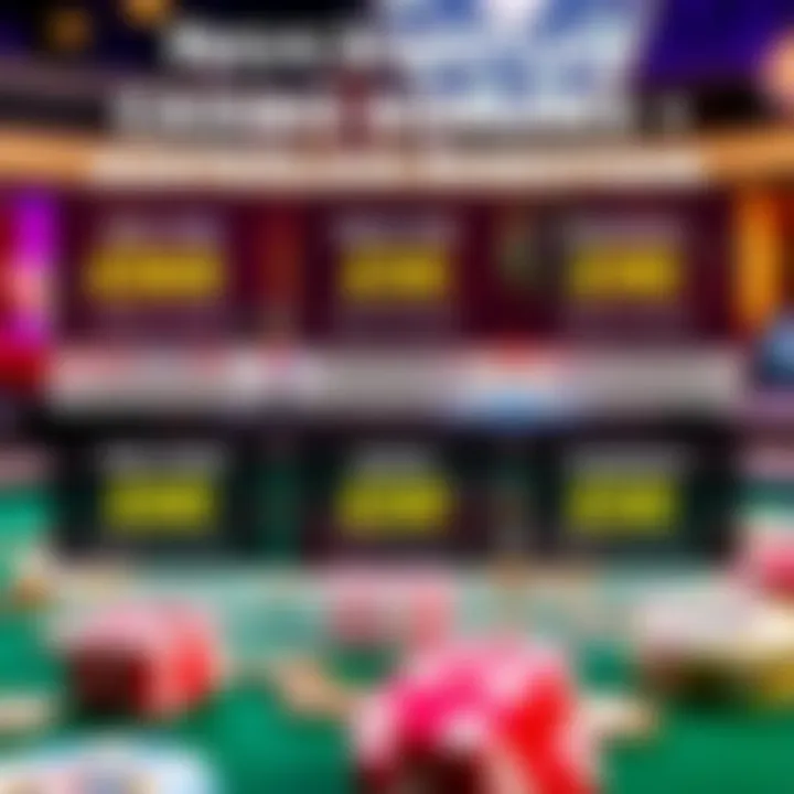 Graphic depicting various types of casino bonuses like free spins, deposit match, and cashback offers with Australian currency symbols