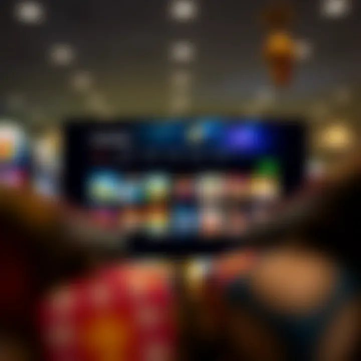 Screenshot of RocketPlay Casino Online homepage showing game categories and navigation menu