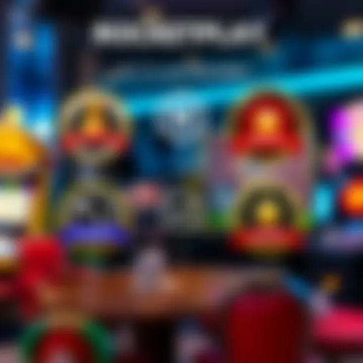 Graphic depicting key features and licensing badges associated with a secure online gaming site