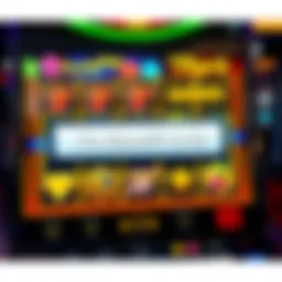 Graphic showing a digital slot machine with bonus symbols and a highlighted no deposit code box