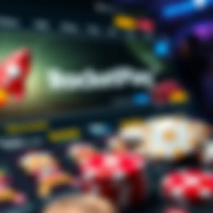 Secure digital payment icons alongside promotional bonus offers on a casino platform