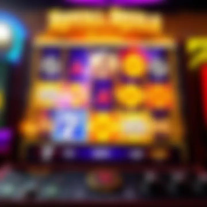 Bonus round screen of Royal Reels with highlighted winning combinations and vibrant effects