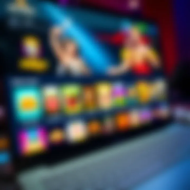 Royal Reels Online Casino homepage showcasing a vibrant and user-friendly interface with various game thumbnails