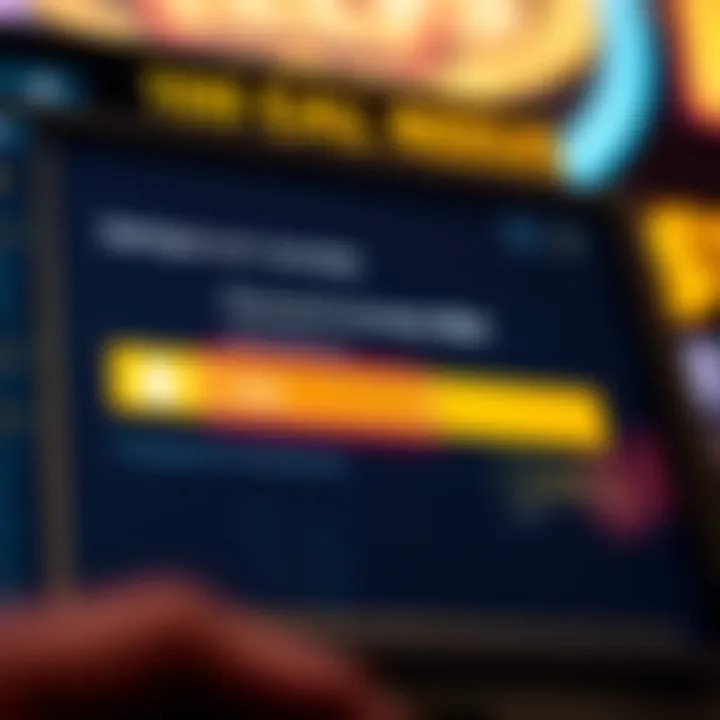 Illustration of password recovery on a digital interface showing reset options