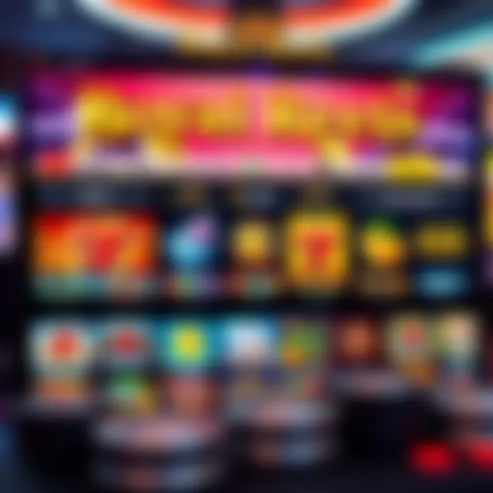 Royal Reels casino homepage showcasing a variety of slot games available for players
