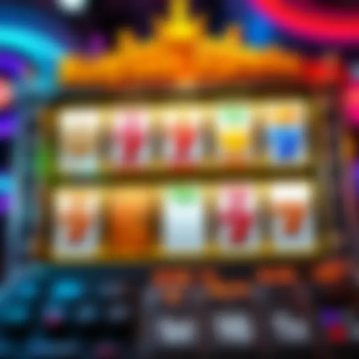 Royal Reels slot game interface with classic symbols and reels spinning