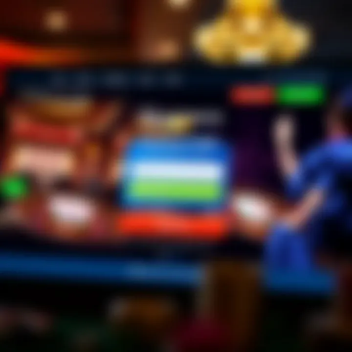 Illustration of a secure login interface on a casino website with bonus code redemption highlighted
