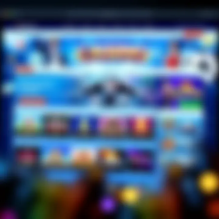 SkyCrown Casino homepage showcasing game categories and promotional banners