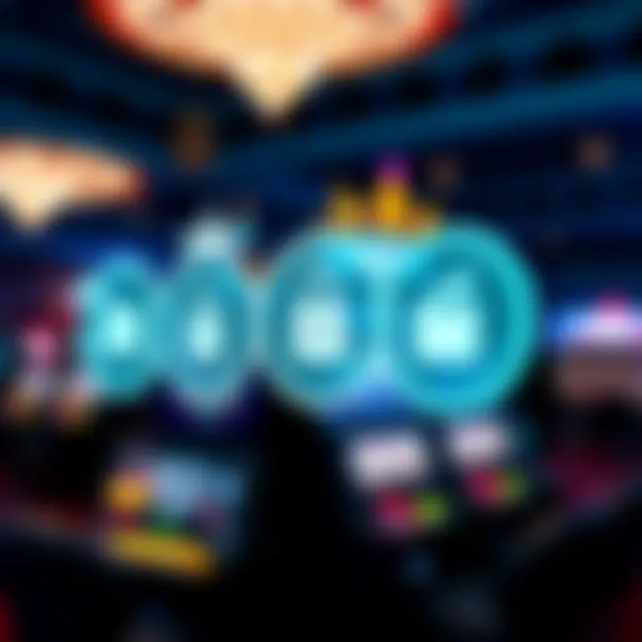 Secure digital transaction symbols representing trusted payment methods at an online casino