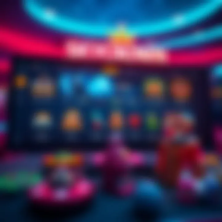 User interface showcasing main dashboard features of Skycrown platform