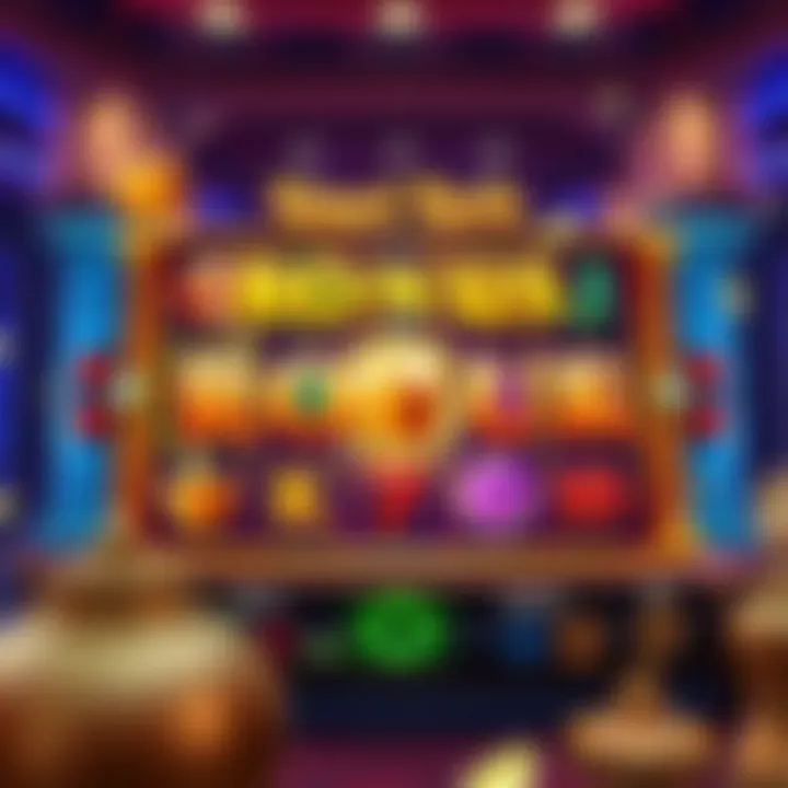 Bonus feature screen of The Royal Reels with special icons and winning combinations