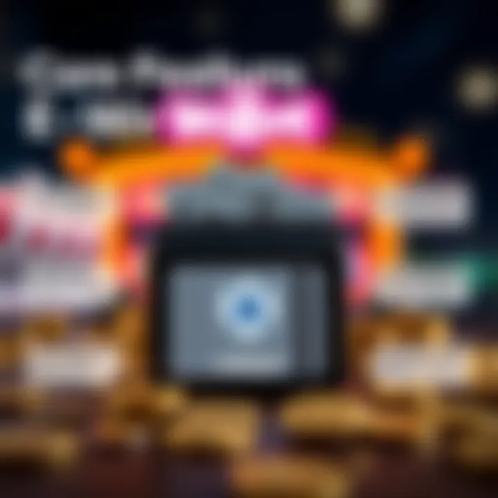 Core Features and Benefits of Hellspin E-Wallet Illustration showing key features of Hellspin e-wallet including security and ease of use