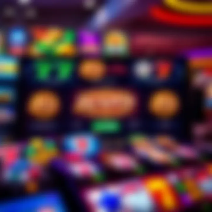 Overview of Casino Games Offered by Jackpot Jill com Online casino interface showing diverse slot games available to Australian players