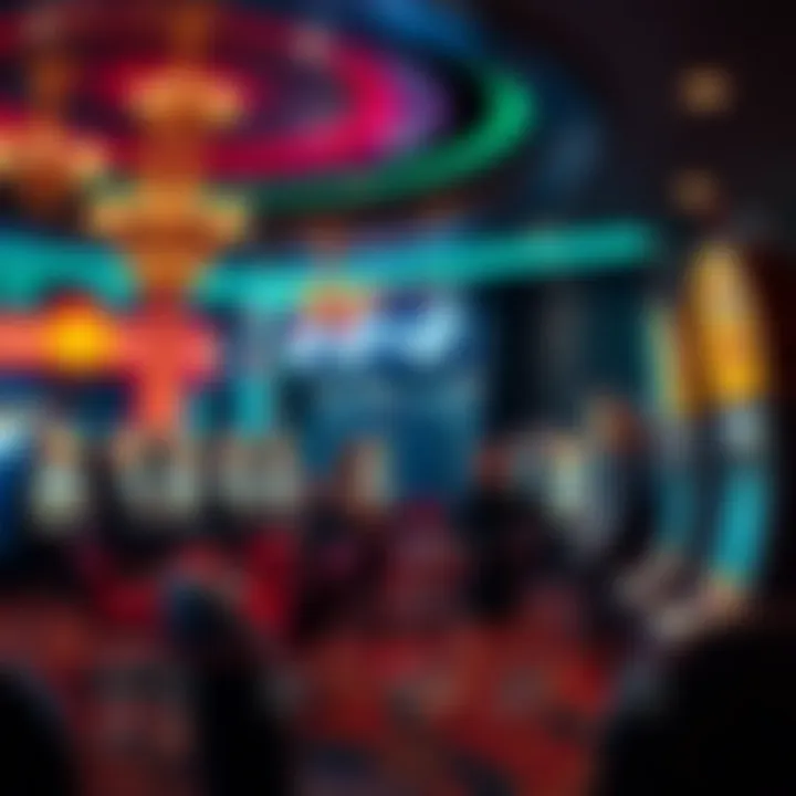 Economic Contributions of National Casinos to Tourism and Local Economies Graphical representation of the economic impact of national casinos highlighting tourism and local business growth