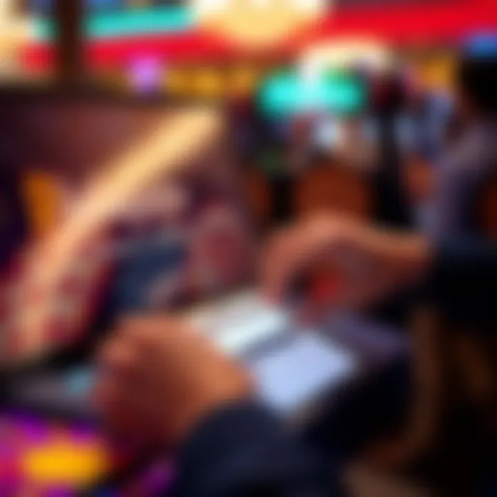 User entering a bonus code on an online casino platform to unlock rewards