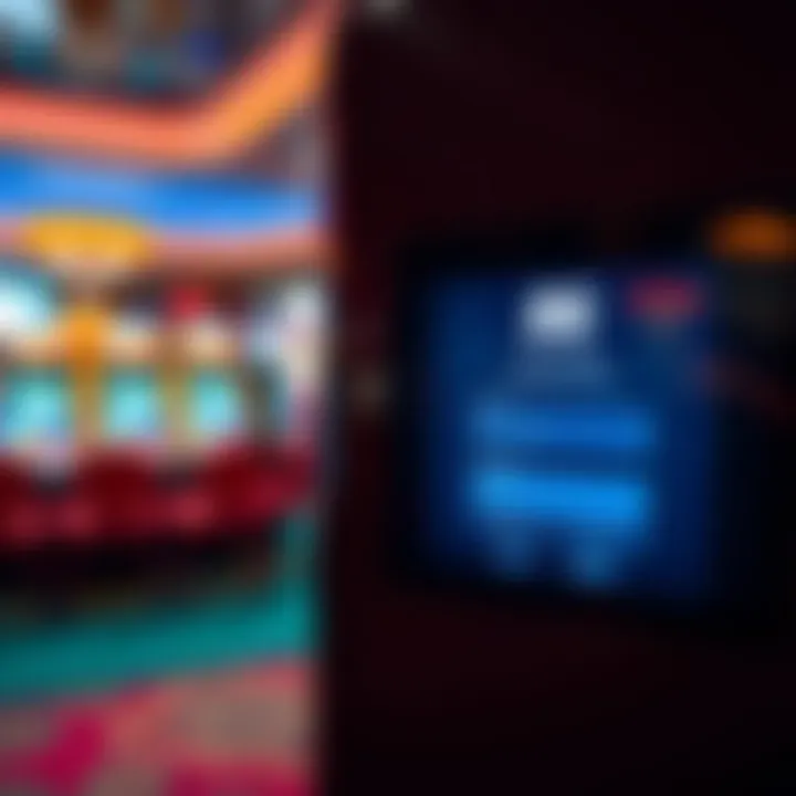 Secure login interface for an online gaming platform