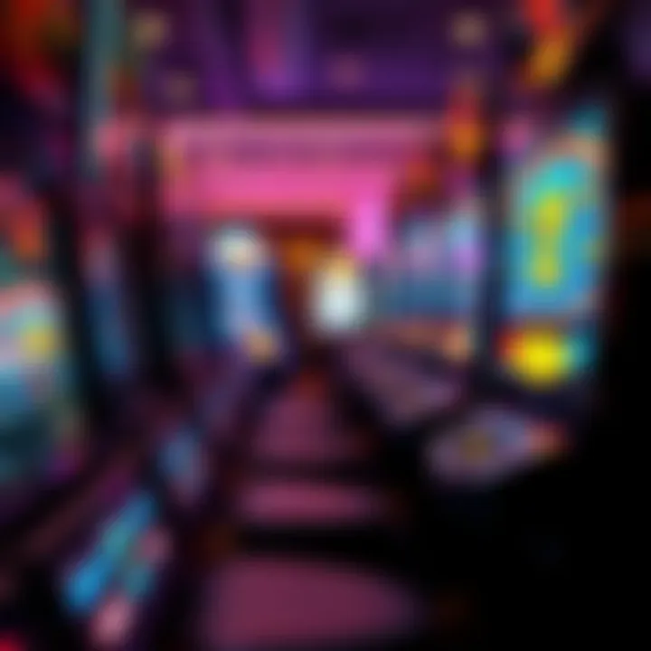 Detailed view of a modern gaming machine interface in an Australian casino