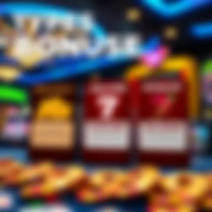 Illustration showing different types of casino bonuses available at RocketPlay Casino such as welcome bonus, no deposit bonus, and free spins