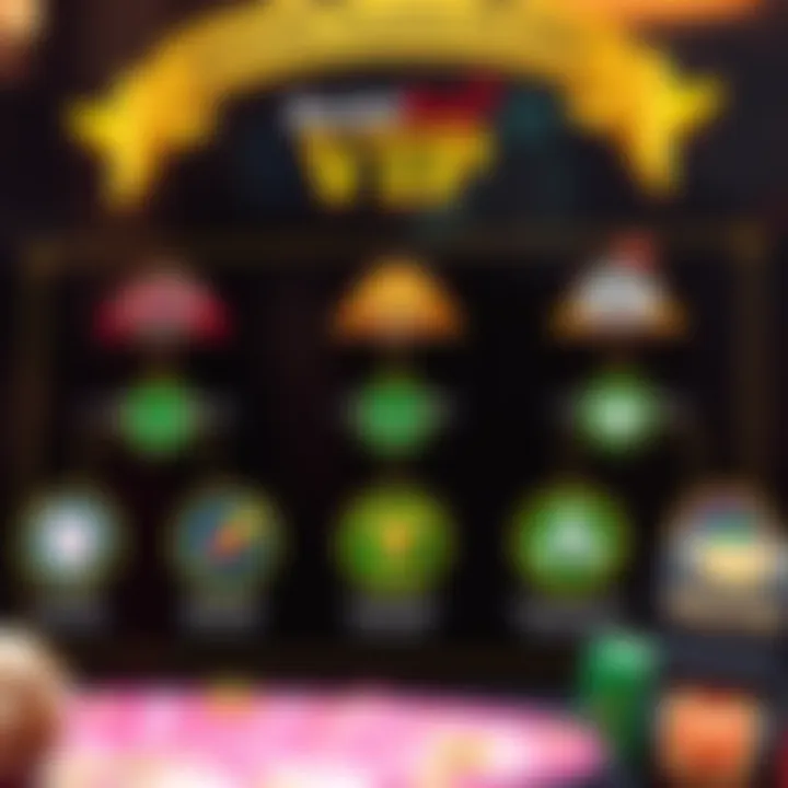 Graphic showing different levels of VIP membership with icons representing exclusive rewards and benefits