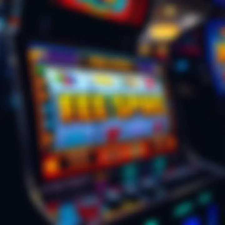 Illustration of a slot machine with free spins bonus activated on RocketPlay online casino platform