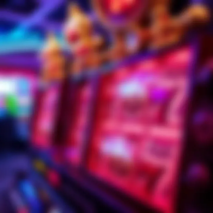 Visual representation of bonus feature triggers and payout opportunities in Royal Reels