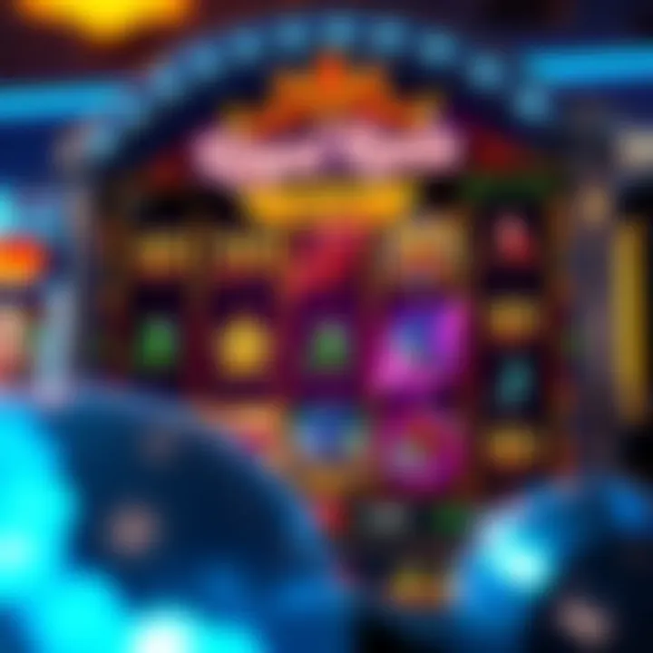 Detailed overview of Royal Reels slot game layout highlighting reels and paylines